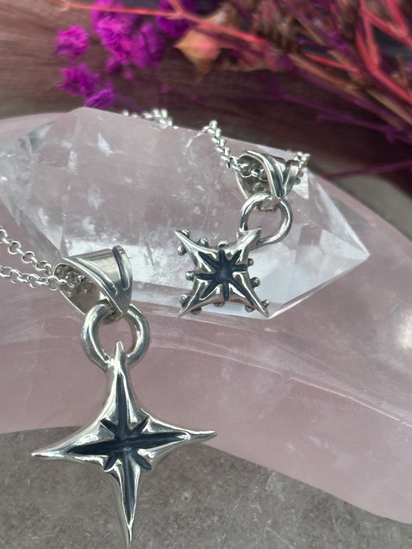 Large Solid Star Pendant