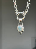 Mauve Pearl Pretty Pendant MTO