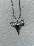 Large Shark Tooth Pendant (no stone) MTO