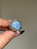 Moonstone Shell Mer~Ring MTO