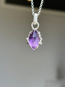 Molten Claw Amethyst Pendant