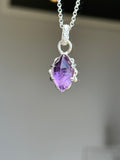 Molten Claw Amethyst Pendant