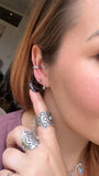 Sun~Ray Stamped Ear Cuff MTO