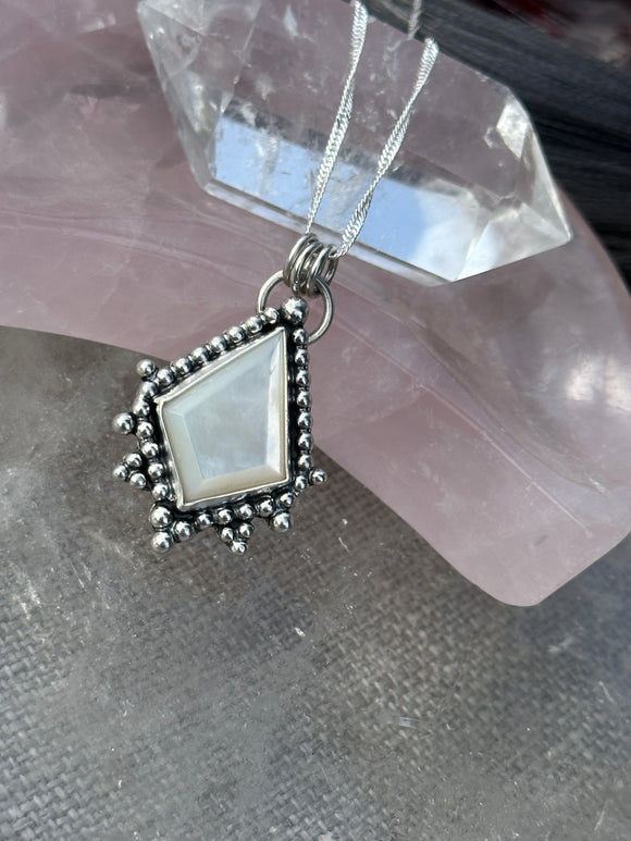 Mother of Pearl Kite Pendant MTO