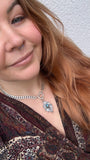 Decorative Stamped Amethyst Pendant MTO